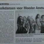 buikdansen voor moeder Amma