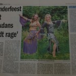 kinderfeest met buikdans wordt rage